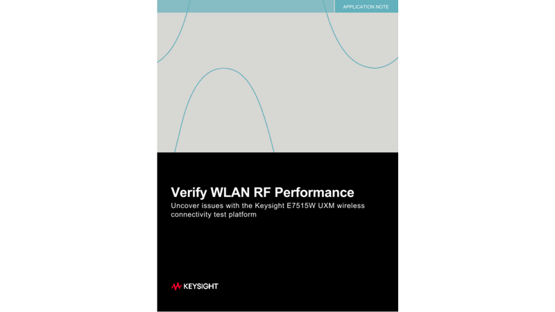 Verify WLAN RF Performance